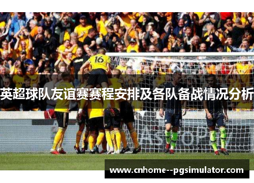 英超球队友谊赛赛程安排及各队备战情况分析 英超球队友谊赛赛程安排及各队备战情况分析